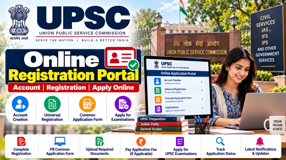 UPSC One Time Registration 2026: New Online Application Portal, Registration & Apply Online