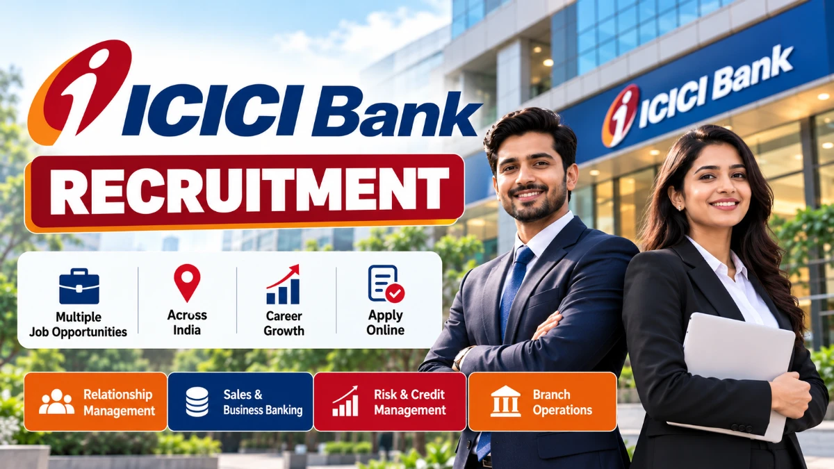 ICICI Bank Recruitment 2026 » Job Opportunities, Eligibility and How to Apply