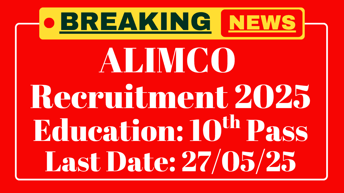 ALIMCO Apprentice Recruitment 2025