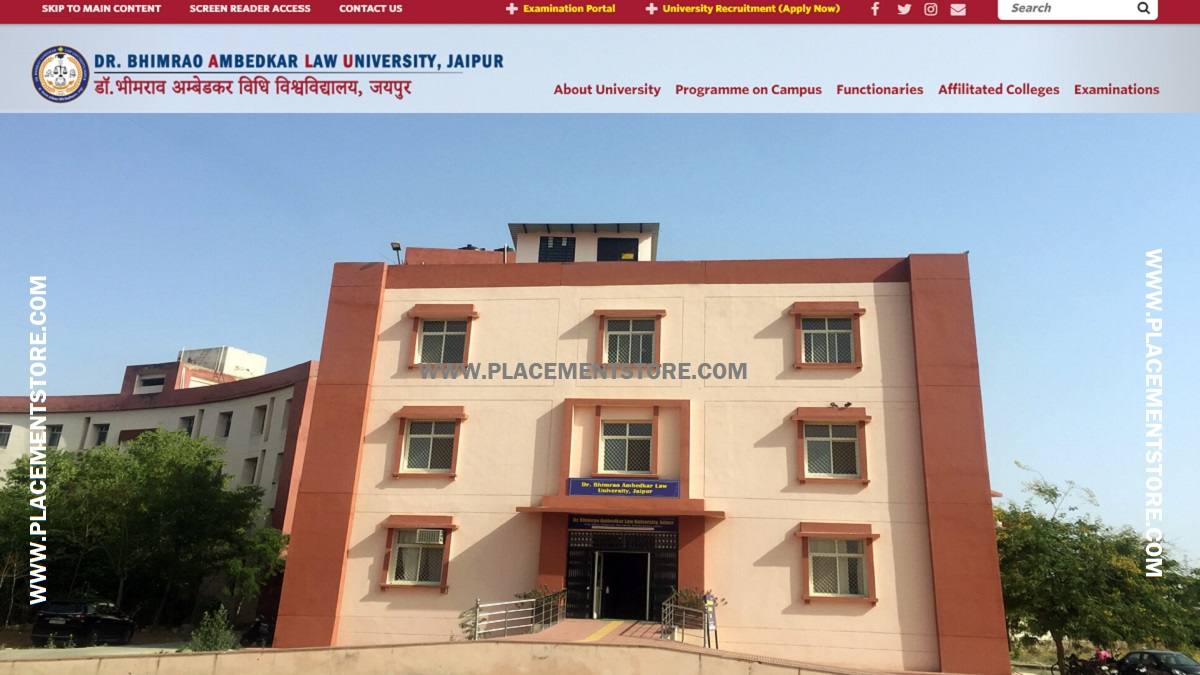 ALU Jaipur - Dr. Bhimrao Ambedkar Law University Jaipur