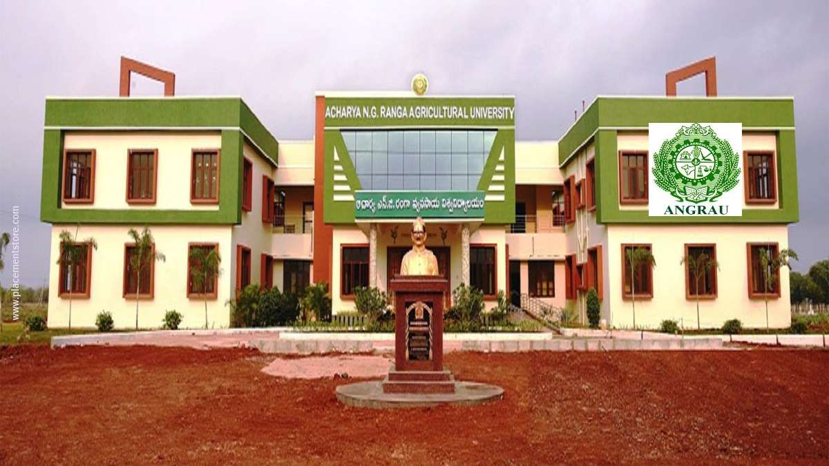 ANGRAU - Acharya N.G Ranga Agricultural University