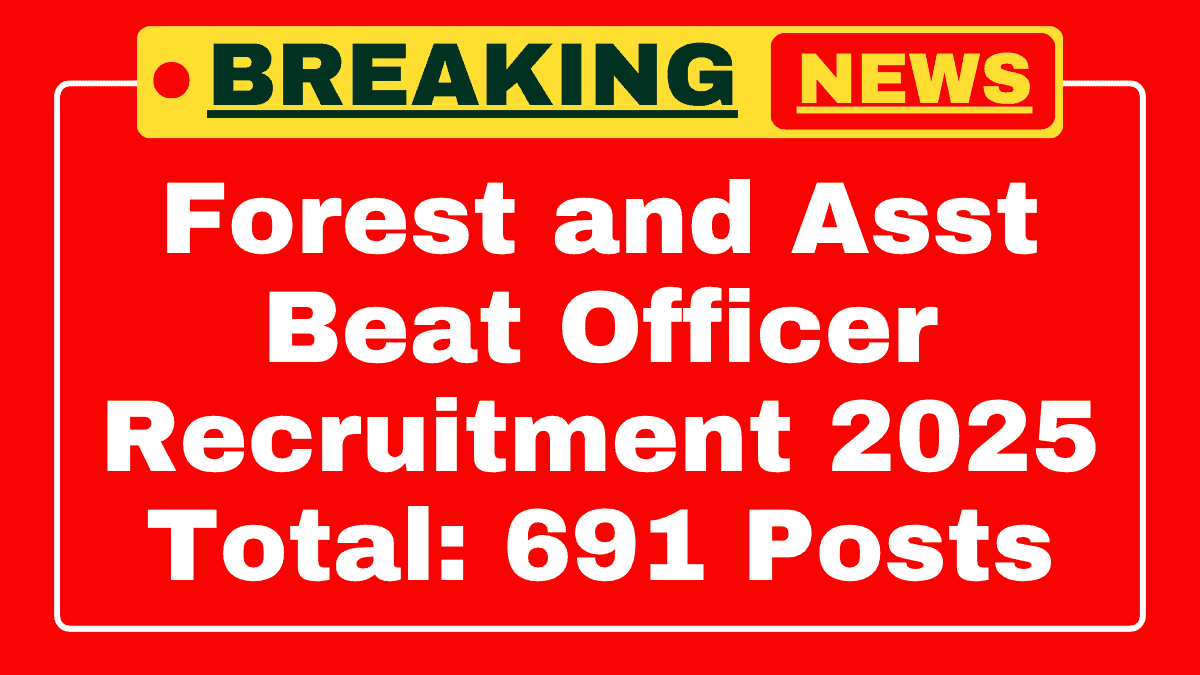 APPSC Forest and Assistant Beat Officer Recruitment 2025