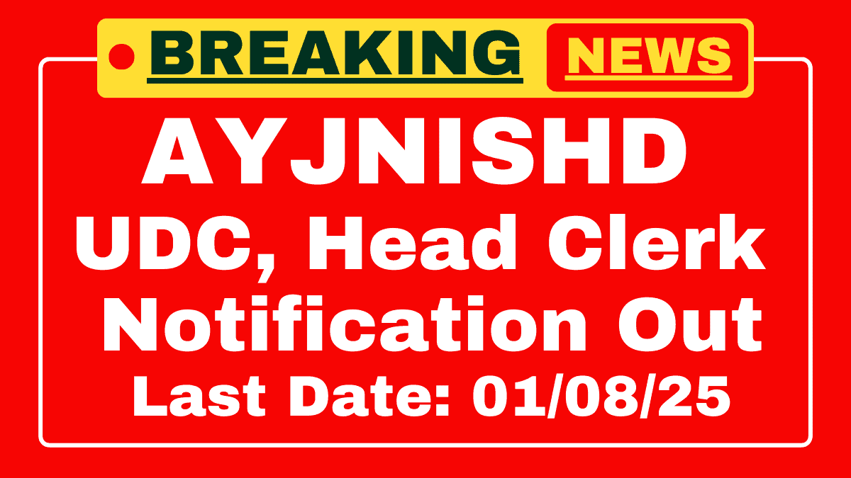 AYJNISHD Recruitment