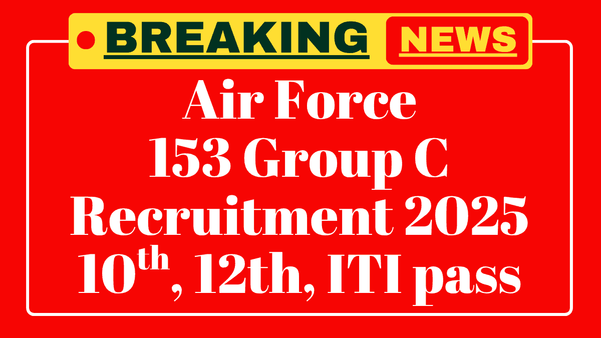 Air Force Group C Recruitment 2025