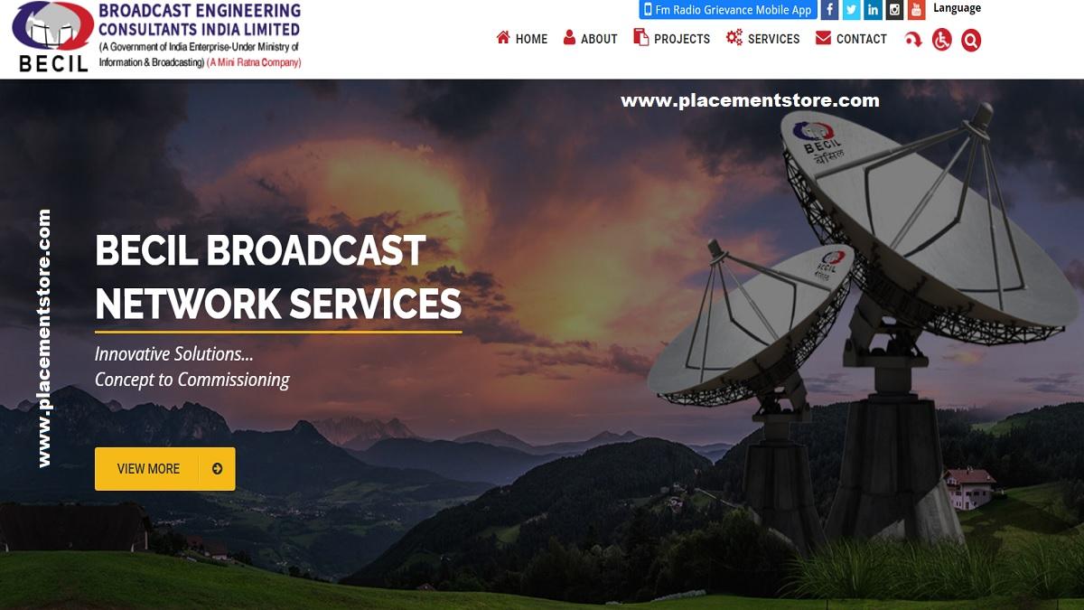 BECIL - Broadcast Engineering Consultants India Limited