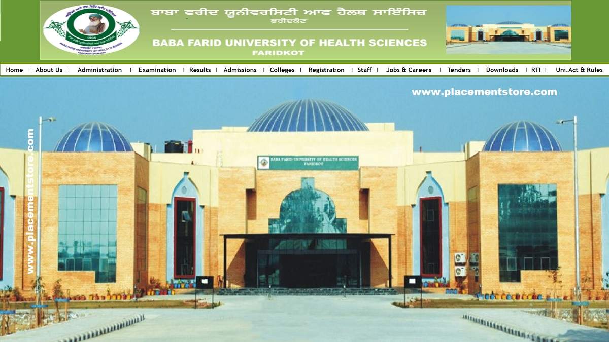 BFUHS - Baba Farid University of Health Sciences