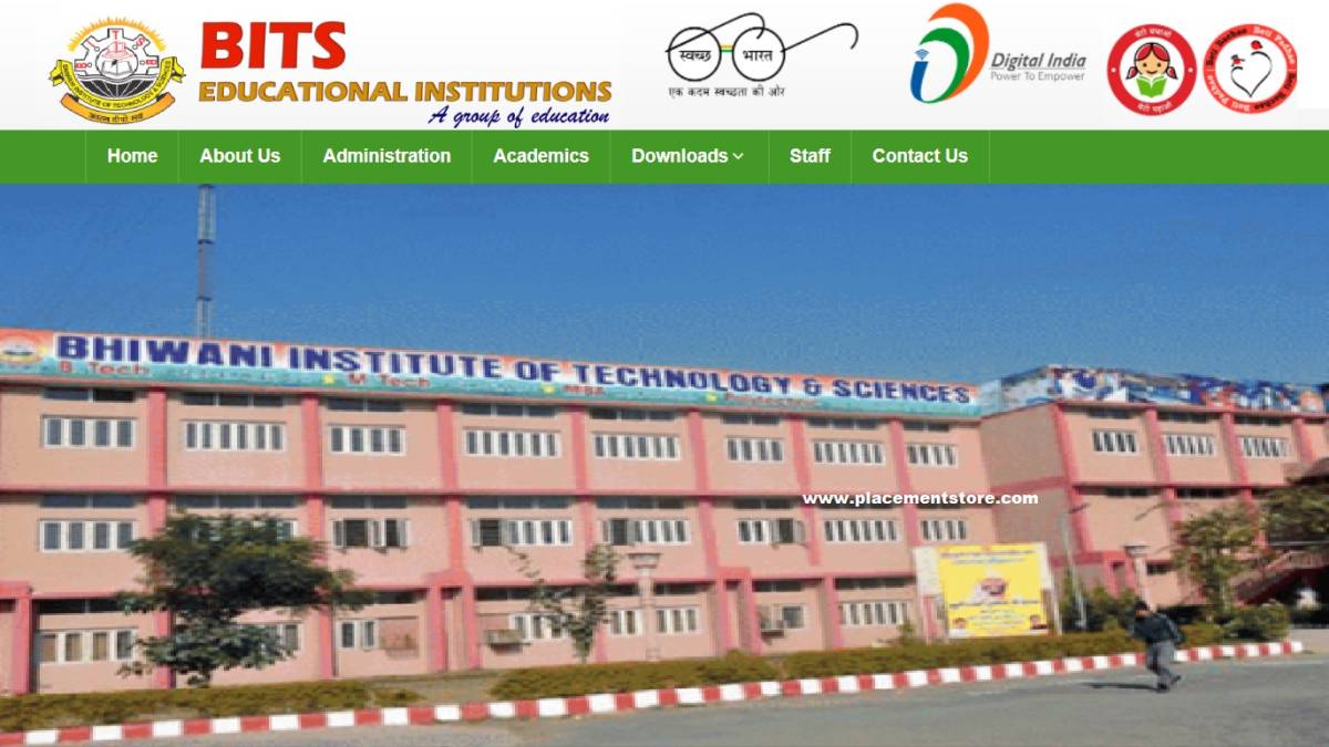 BITS College Bhiwani Recruitment 2022 » Non Teaching 91 Post
