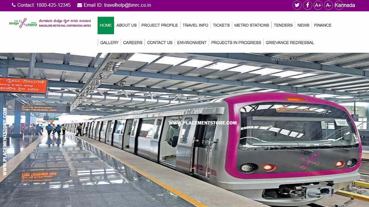 BMRCL - Bangalore Metro Rail Corporation Limited