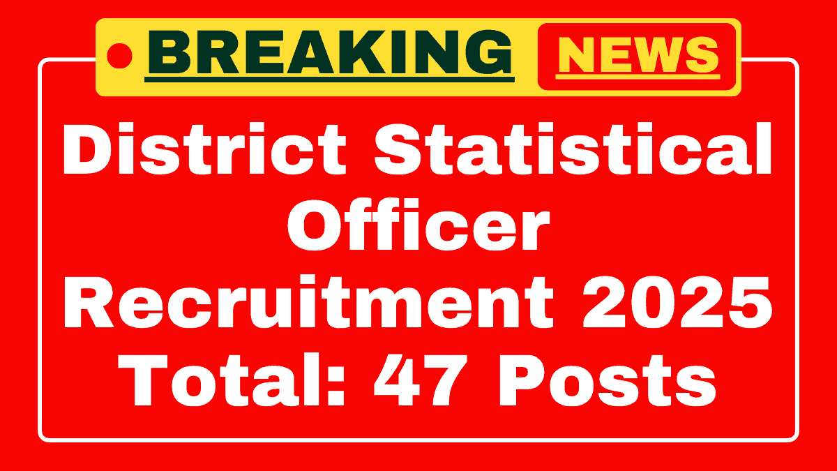 BPSC District Statistical Officer Recruitment 2025