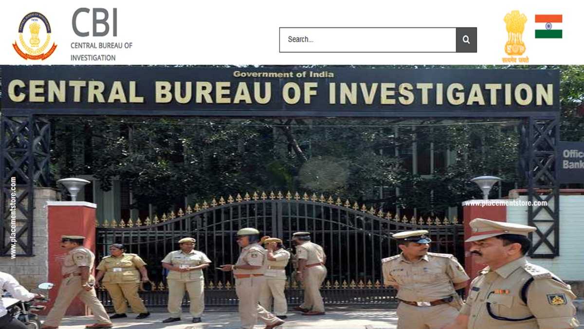 CBI - Central Bureau of Investigation