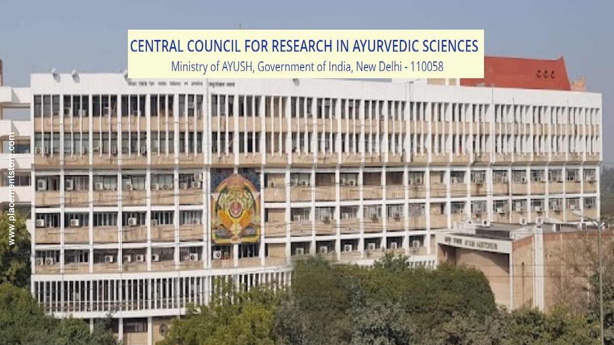 CCRAS - Central Council For Research in Ayurvedic Sciences