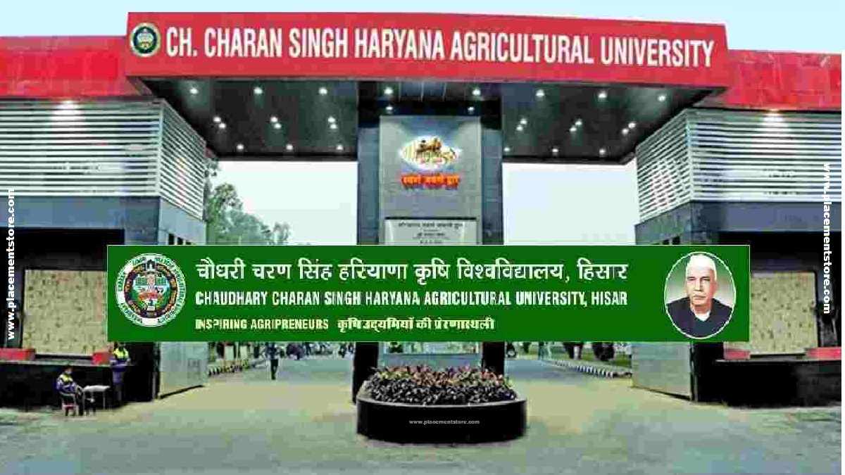 CCS HAU Hisar - Chaudhary Charan Singh Haryana Agriculture University Hisar
