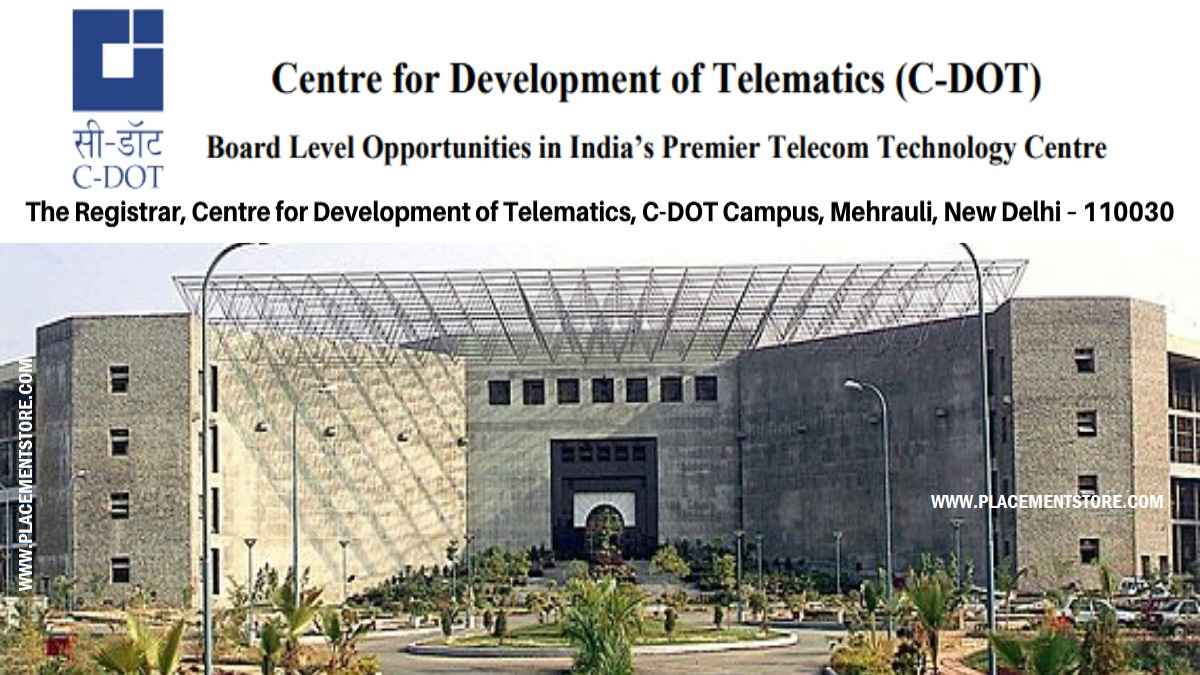 CDOT - Centre for Development of Telematics