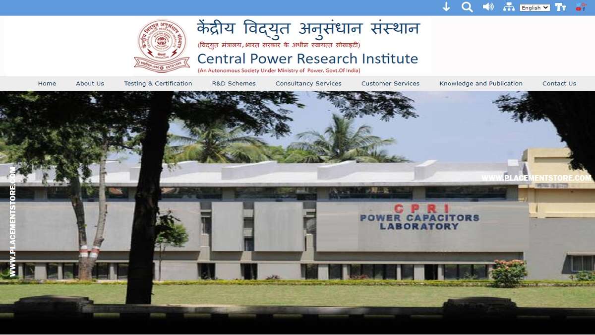CPRI - Central Power Research Institute