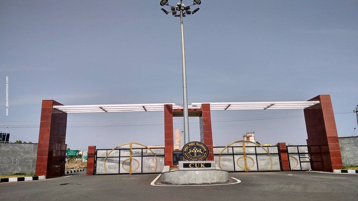 Cuk central university of karnataka placement store