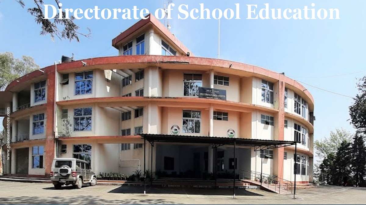 Directorate of School Education