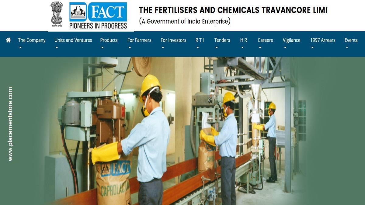FACT - Fertilizers And Chemicals Travancore Limited