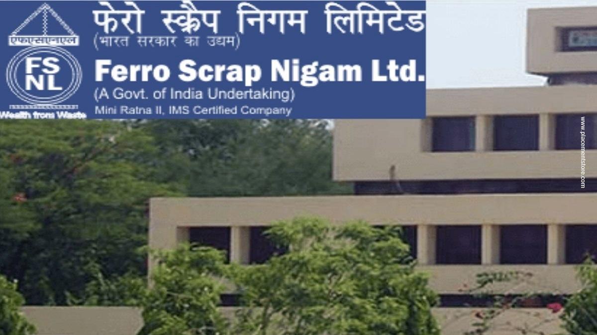 FSNL - Ferro Scrap Nigam Limited