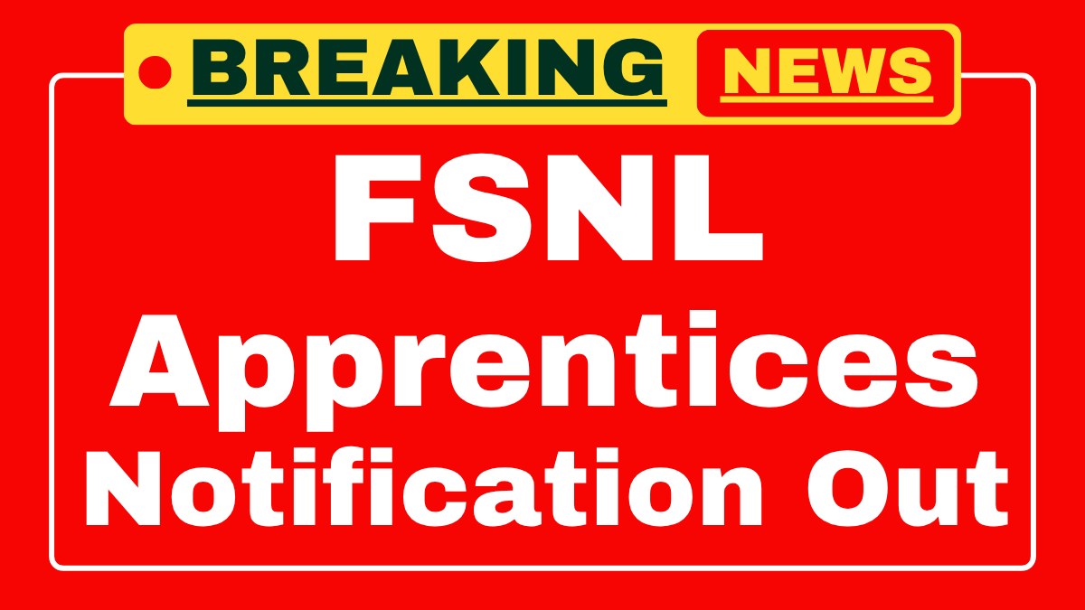FSNL Graduate Apprentices Recruitment 2025 FSNL Graduate Apprentices Recruitment 2025