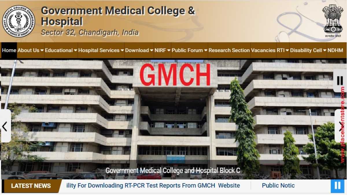 GMCH - Govt Medical College Chandigarh