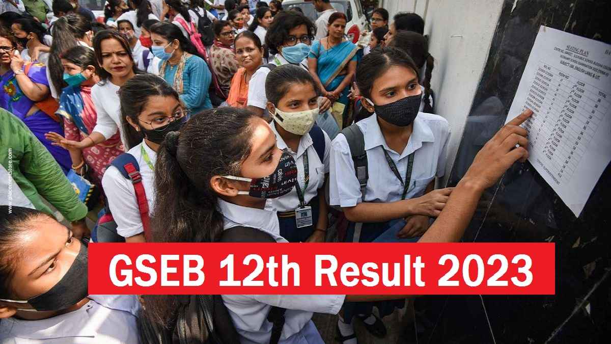 GSEB HSC Science Result 2023 Check Live Gujarat Board 12th Science Result