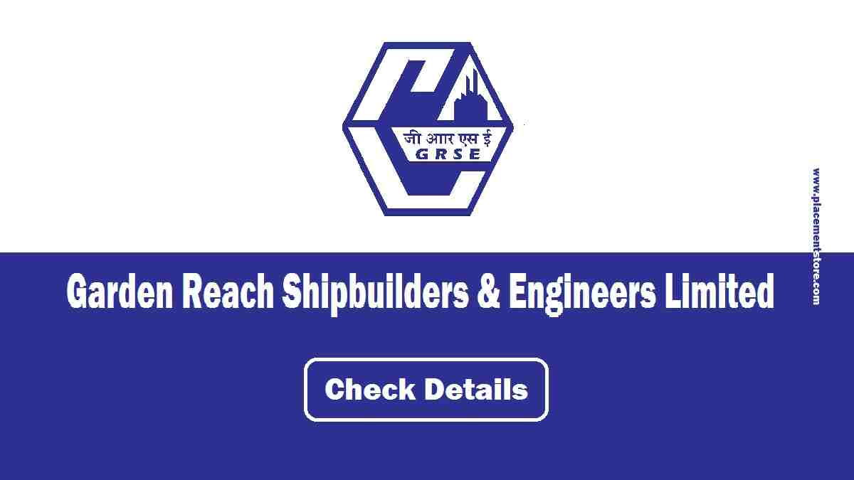 GRSE Apprentice Recruitment 2021 Apply Online 262 Post