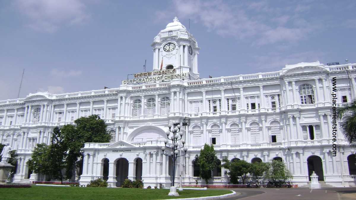 Greater Chennai Corporation Recruitment 2023 » Nurse 221 Post