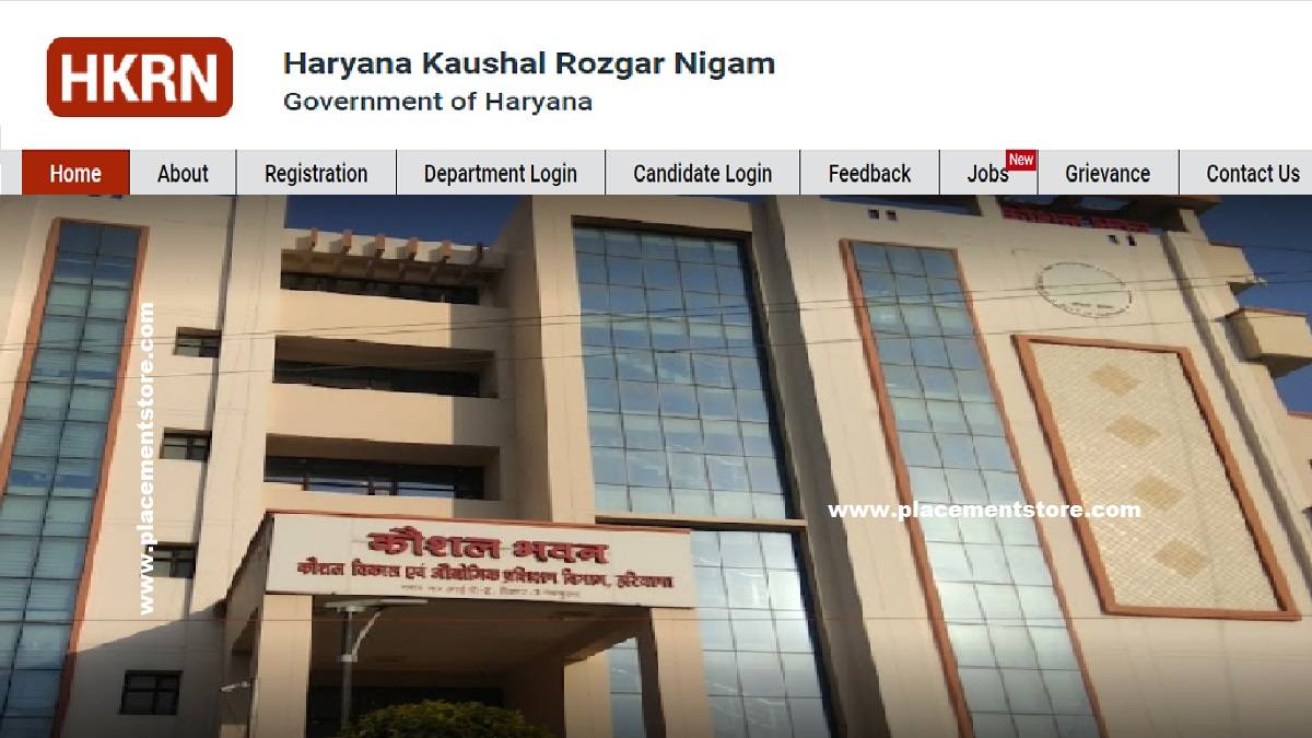 HKRN-Haryana Kaushal Rojgar Nigam