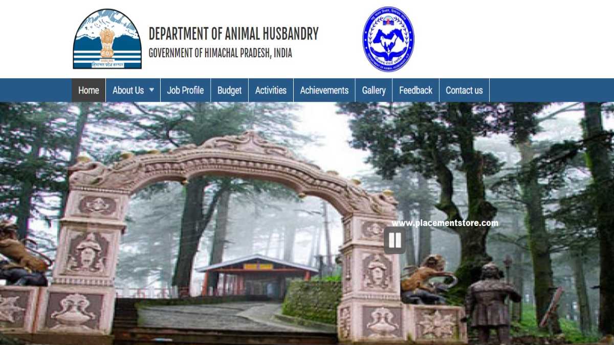 HP Animal Husbandry Dept