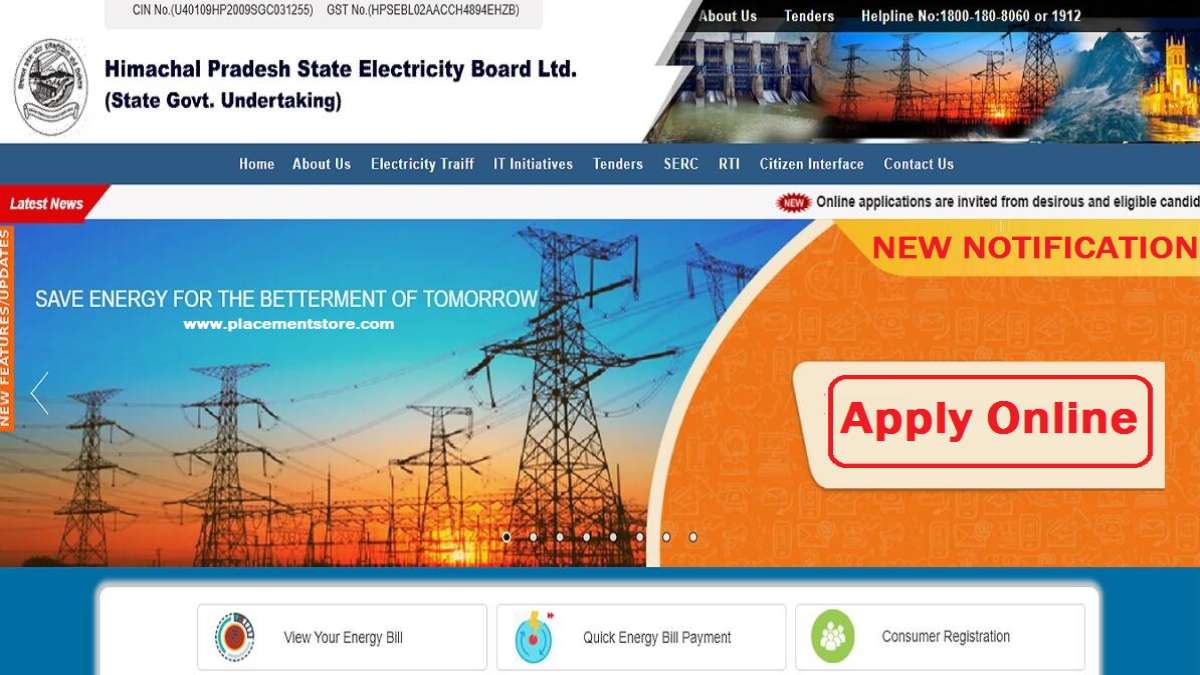 HP Bijli Board Driver Recruitment 2021 » Apply HPSEB 50 Post