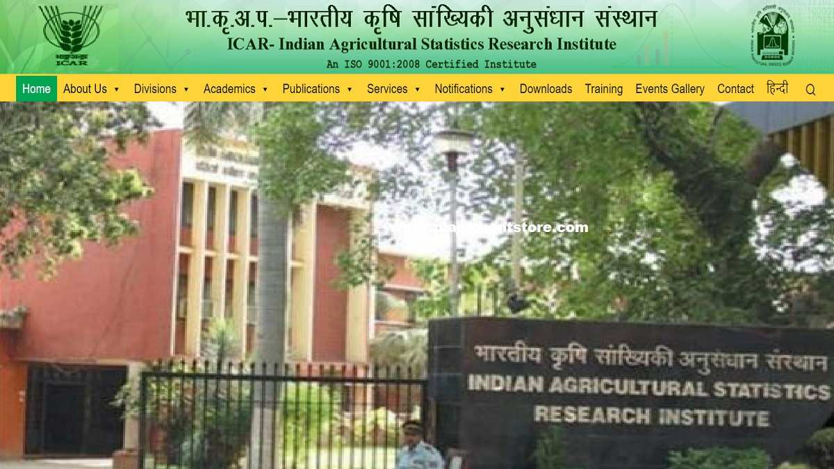 ICAR IASRI -Indian Agricultural Statistics Research Institute