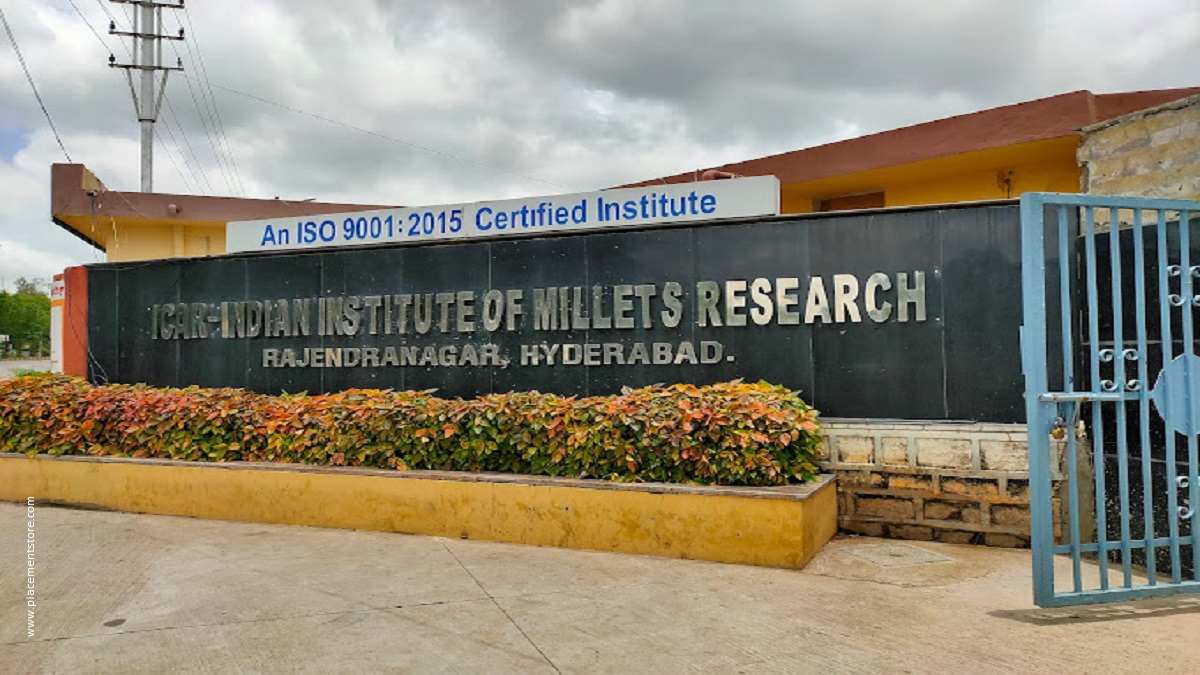 ICAR IIMR - Indian Institute of Millets Research Telangana