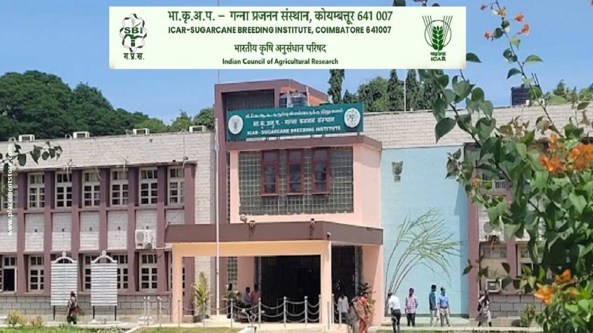 ICAR SBI Coimbatore - Sugarcane Breeding Institute