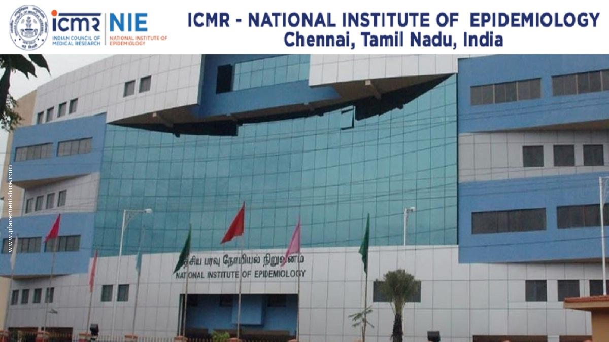 ICMR NIE - National Institute of Epidemiology