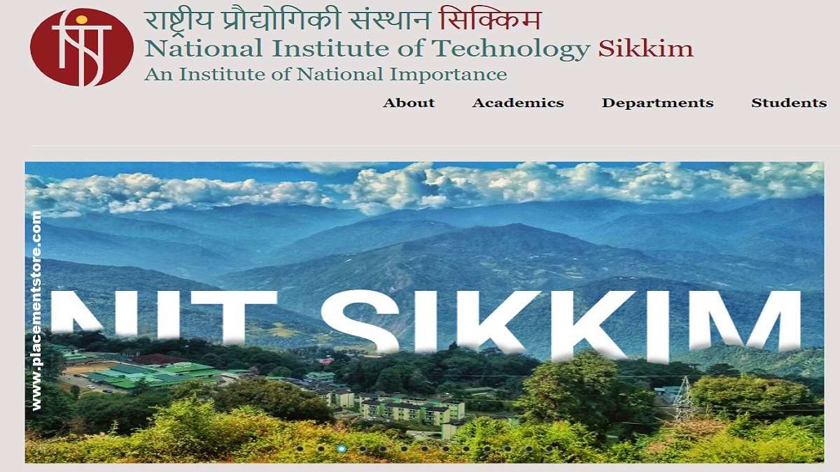 IIT - NIT Sikkim