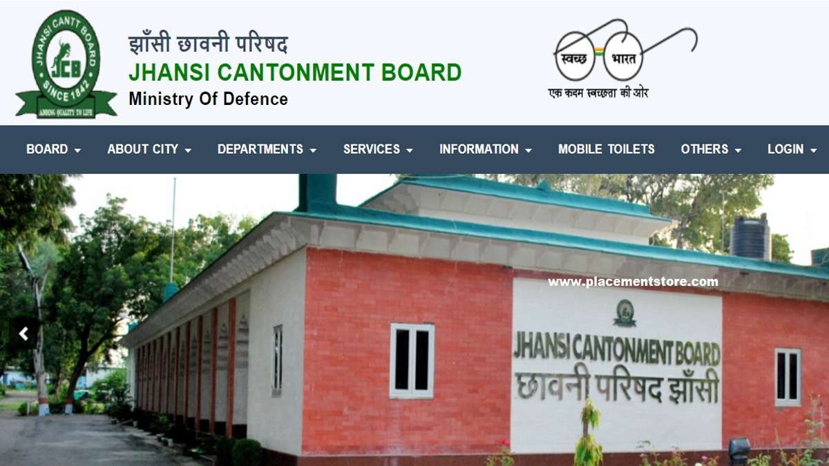 Jhansi Cantt - Cantonment Board Jhansi