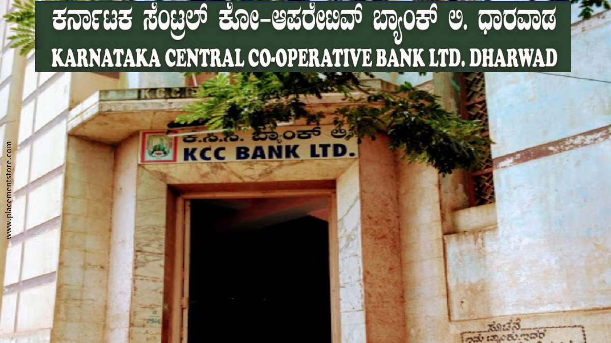 KCC Bank Dharwad - Karnataka Central Co-Operative Bank Ltd