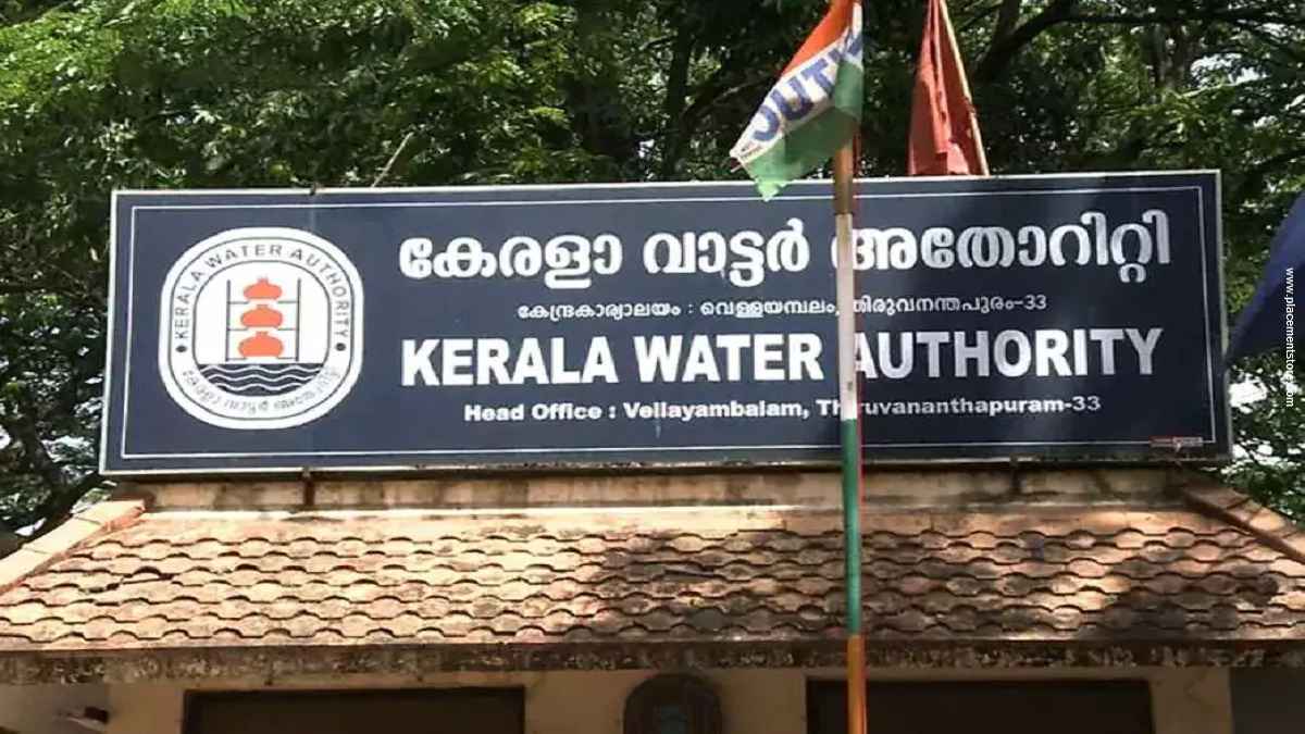 Kerala Water Authority Recruitment 2022 » Apply Online 25 Post