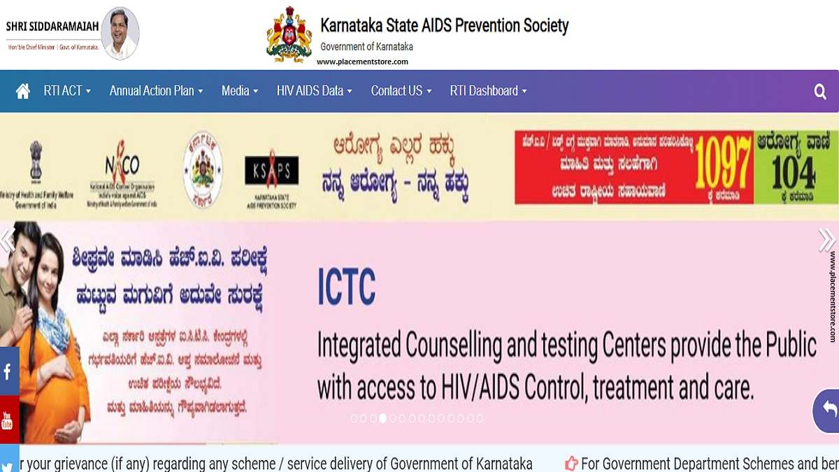 KSAPS-Karnataka State Aids Prevention Society Karnataka
