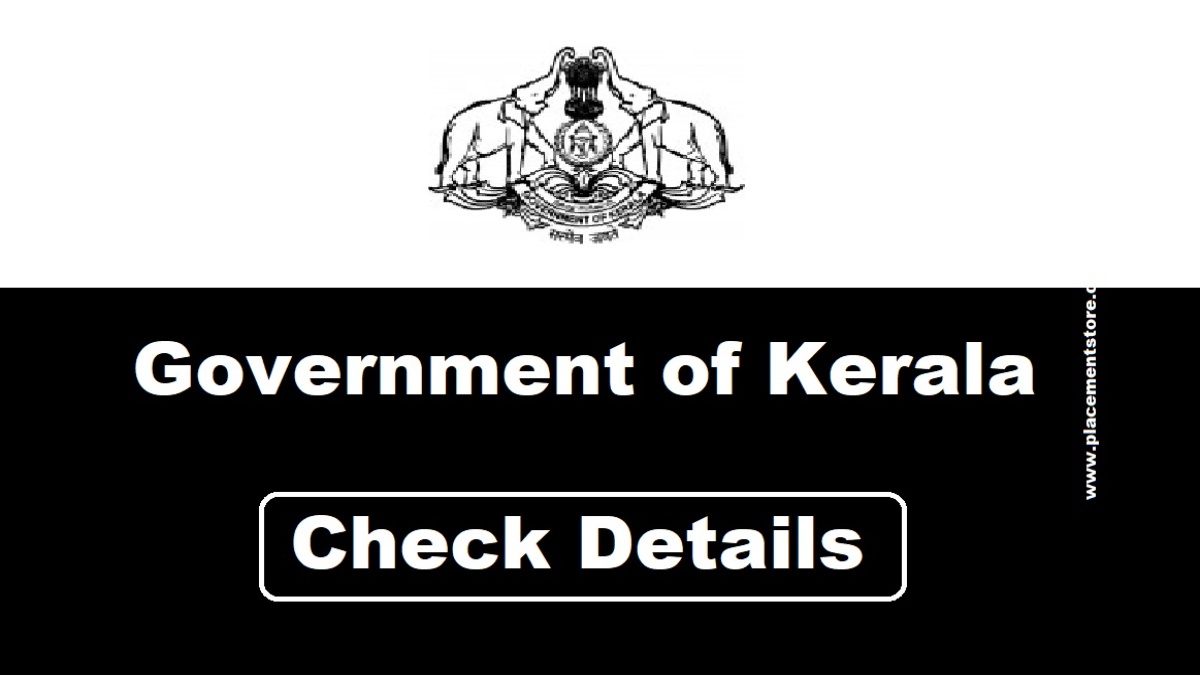 Kerala Govt Jobs