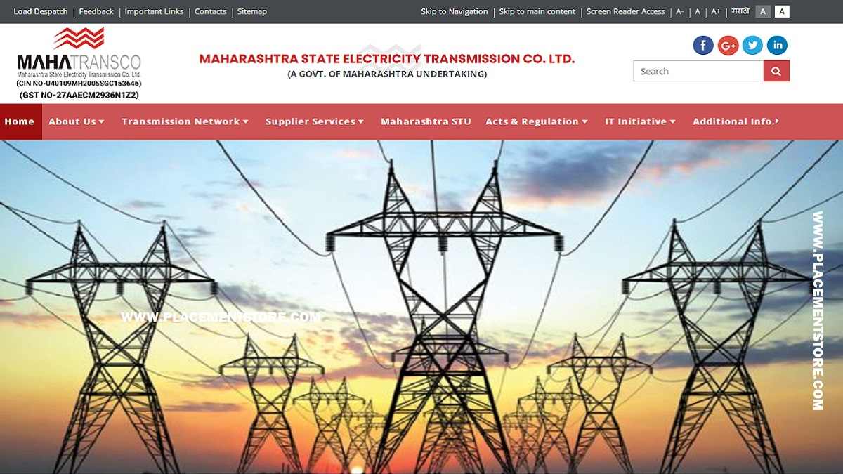 MAHATRANSCO - Maharashtra State Power Transmission Company Limited