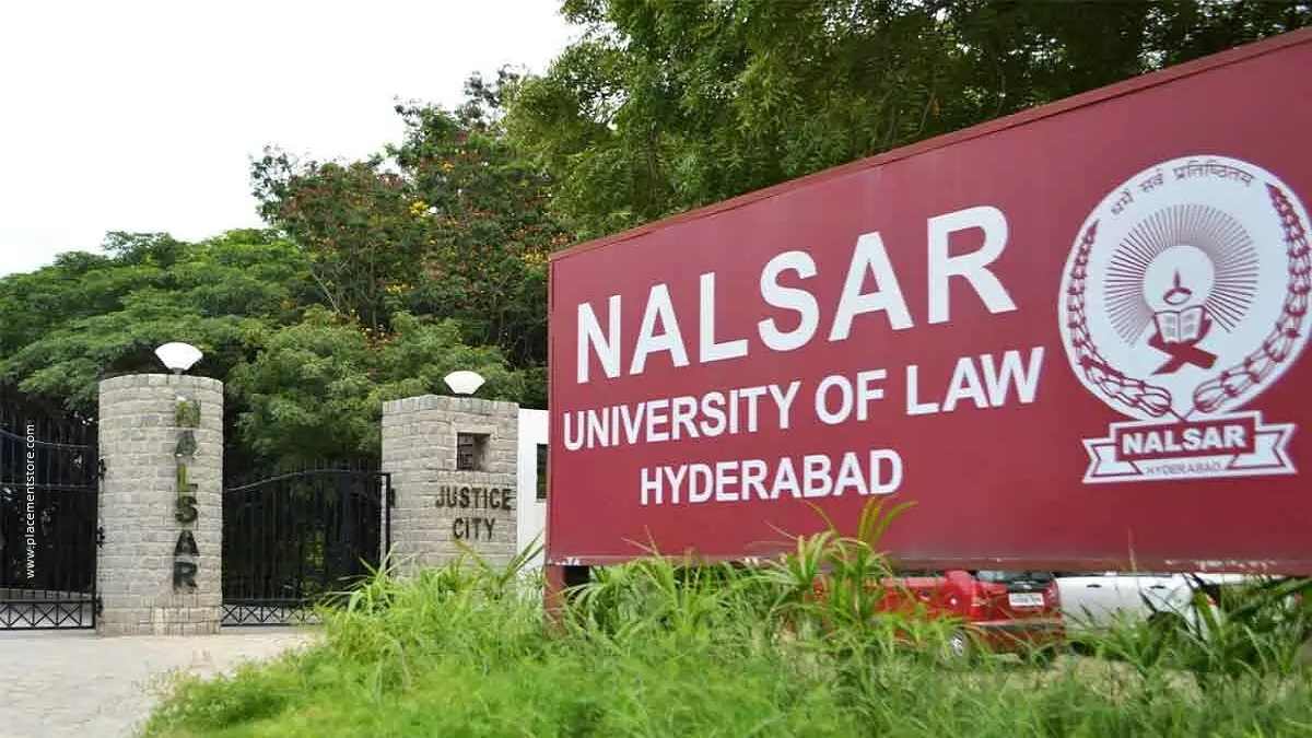NALSAR Hyderabad - NALSAR University of Law Hyderabad