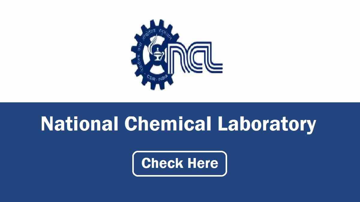 NCL - National Chemical Laboratory