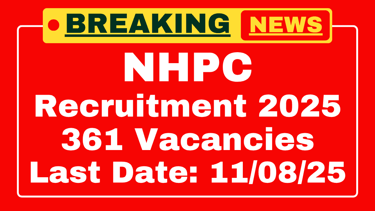NHPC Apprentice Recruitment 2025