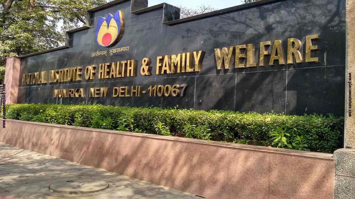NIHFW - National Institute of Health and Family Welfare