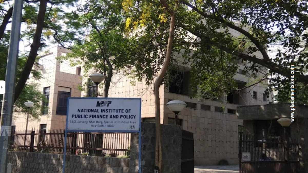 NIPFP - National Institute of Public Finance and Policy