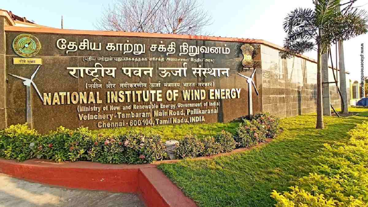 NIWE- National Institute of Wind Energy