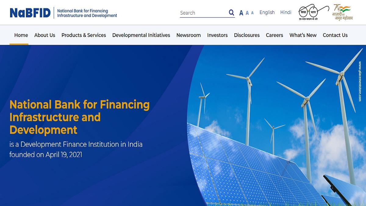 NaBFID-National Bank for Financing Infrastructure and Development