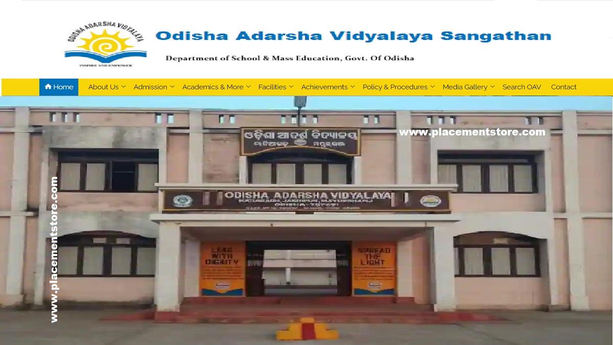 OAVS-Odisha Adarsha Vidyalaya Sangathan