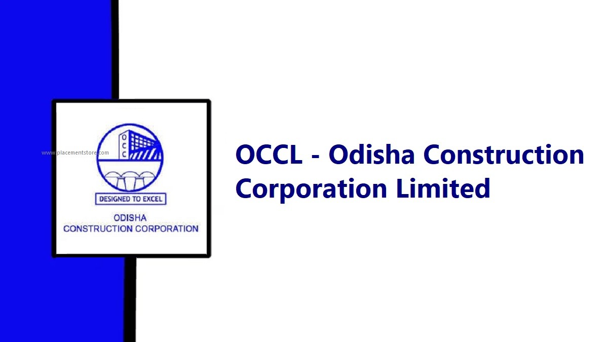 OCCL - Odisha Construction Corporation Limited